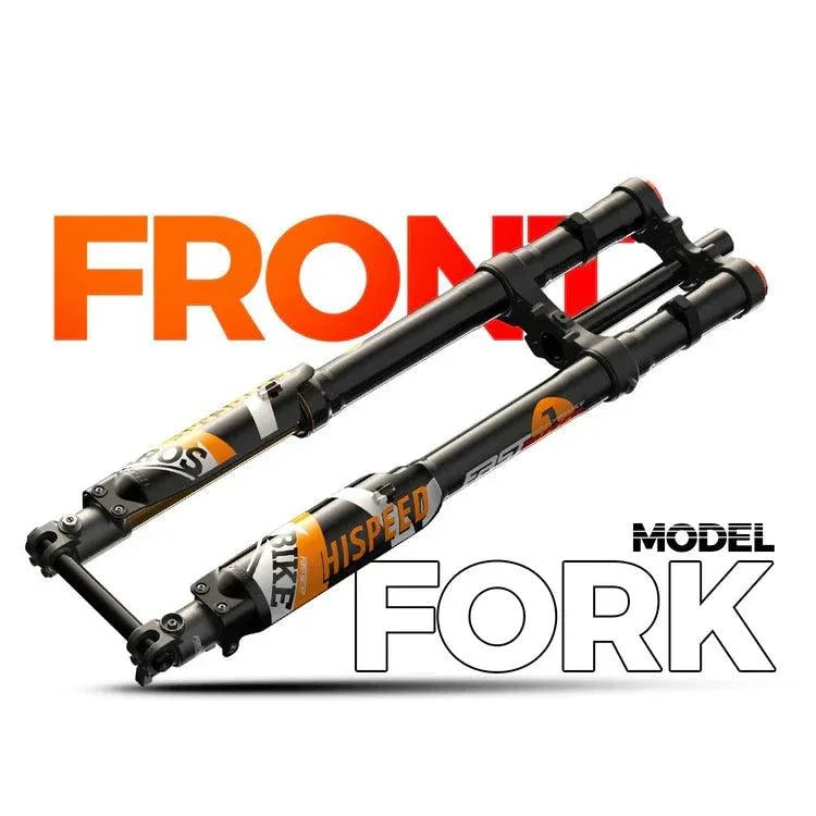 Fastace ALX13RC 2.0 inverted fork with 200mm travel for Surron, Talaria, and E-Ride Pro bikes
