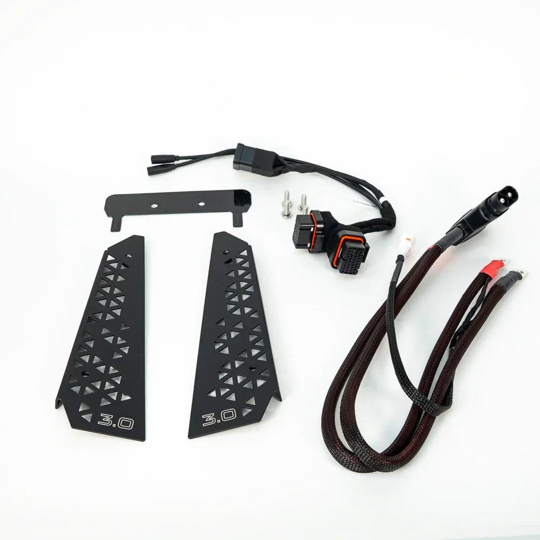 EBMX X-9000-V3 E-Ride Pro 3.0 (WITHOUT circuit breaker) Harness and Mounting Kit