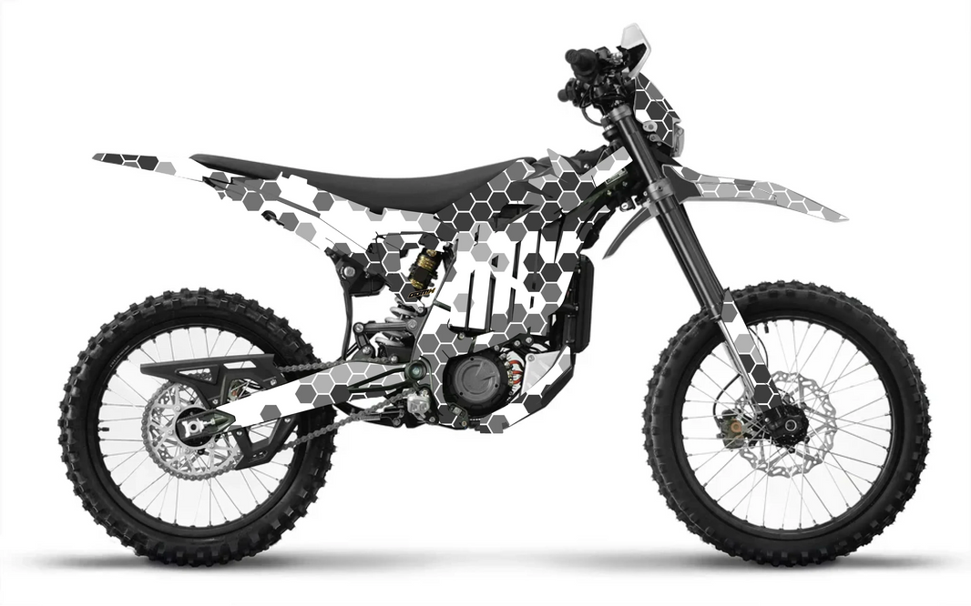 SURRON ULTRA BEE - "HEXCAMO WHITE" Graphics Guys