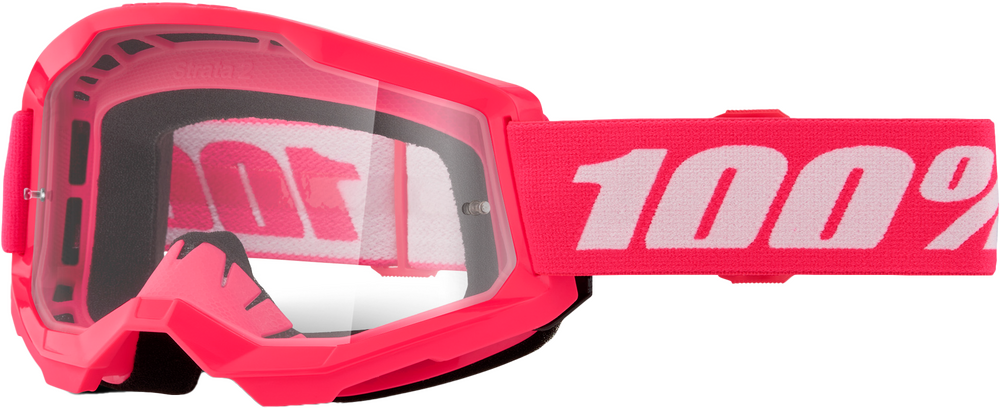 100% STRATA 2 GOGGLES - PINK