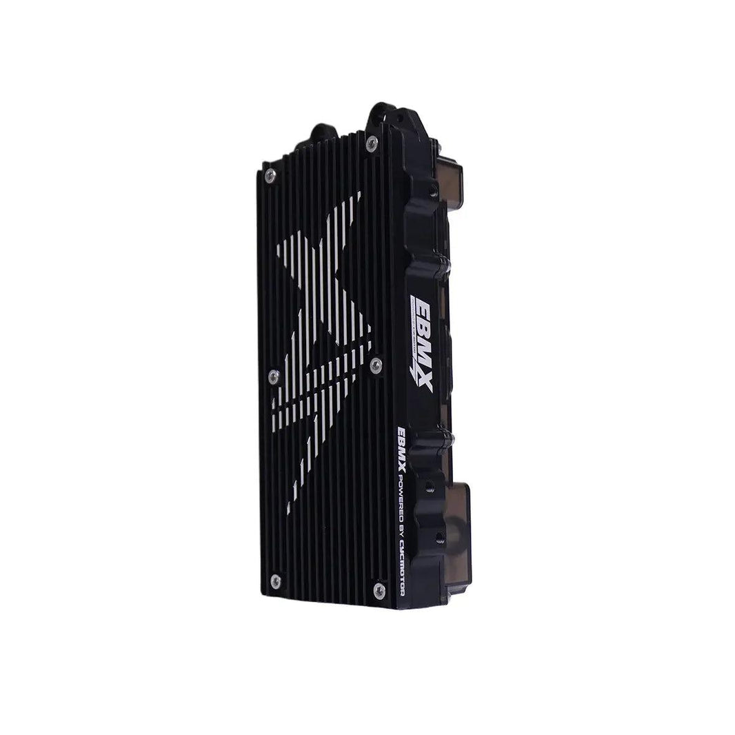 EBMX X-9000 V3 Controller Kit with waterproof connectors and air-cooled heatsink for electric dirt bikes