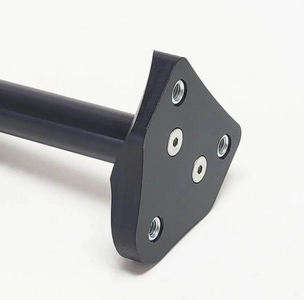 Warp 9 Surron LBX front fender adapter for OEM style Surron fenders on Steerlock forks