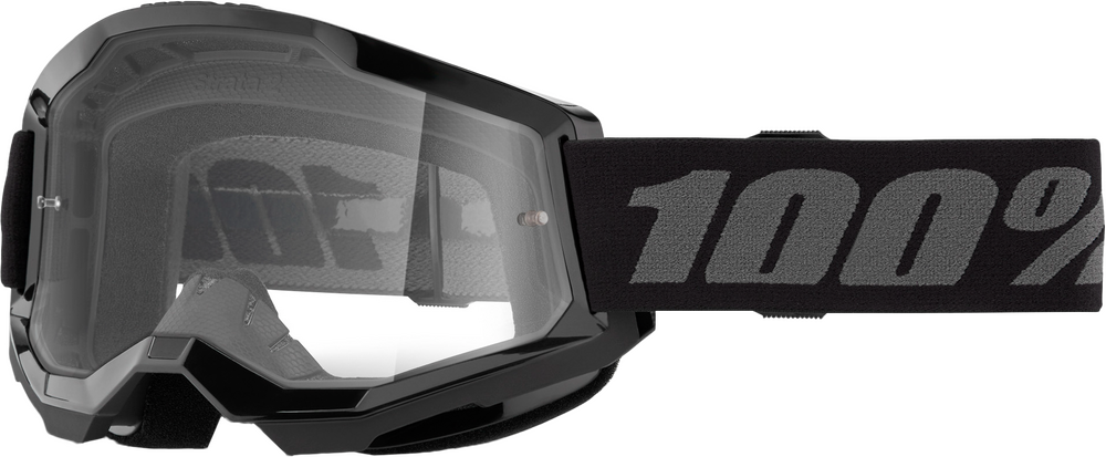 100% Goggles Black Youth Clear lense