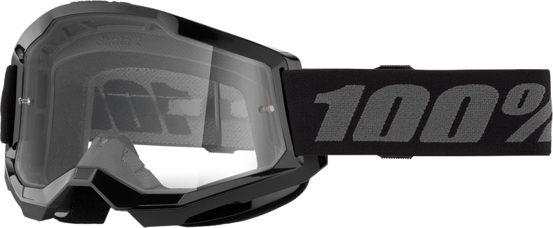 100% Goggles Black Youth Clear lense