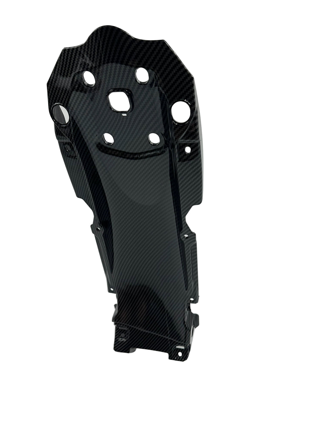 Surron Ultra Bee carbon-look subframe fender underside guard