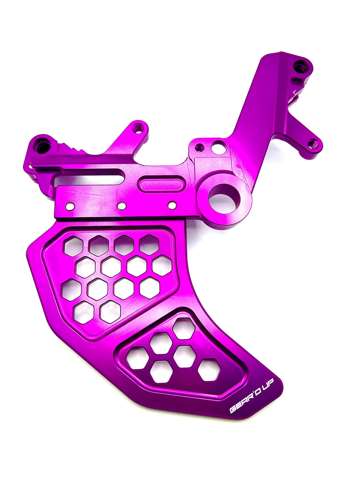 Ultra Bee Rear Dual Caliper Bracket and Rotor Guard-Gear’d Up EV Warehouse