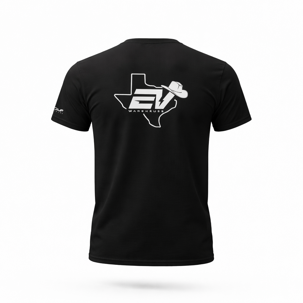 EV Warehouse T-Shirt | “Howdy” - Black
