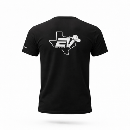 EV Warehouse T-Shirt | “Howdy” - Black