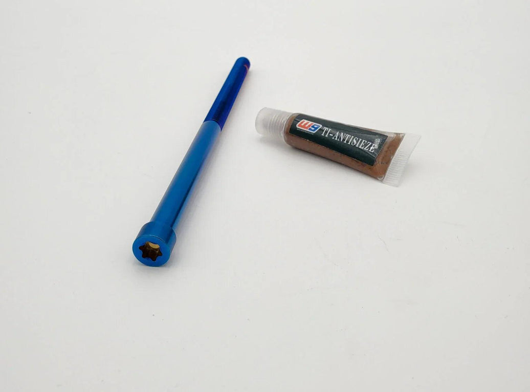 Warp 9 Titanium Steer Lock Bolt replacement for bike with rust-proof strength