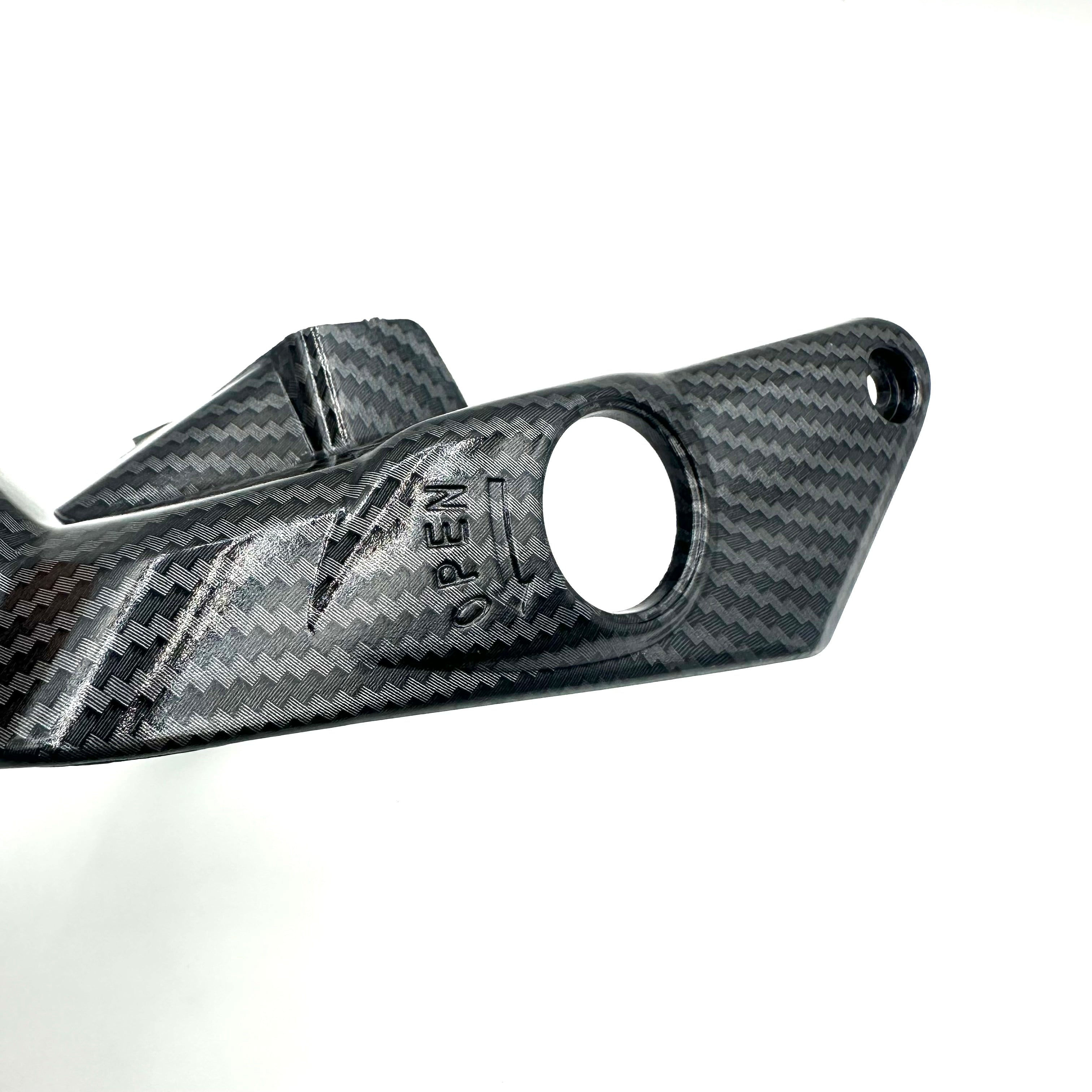Surron Light Bee Battery Lid Side Lock Cover w/ Hardware - Carbon