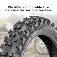 Pivotrax EXP 2.75-10 Rear Tire and Tube Combo EV Warehouse