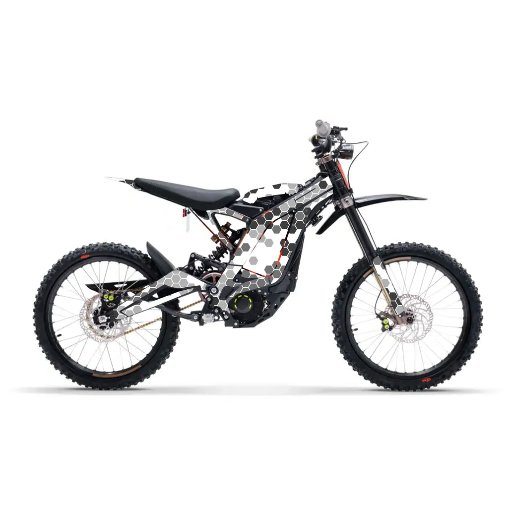 SURRON LIGHT BEE - "HEXCAMO WHITE" Graphics Guys