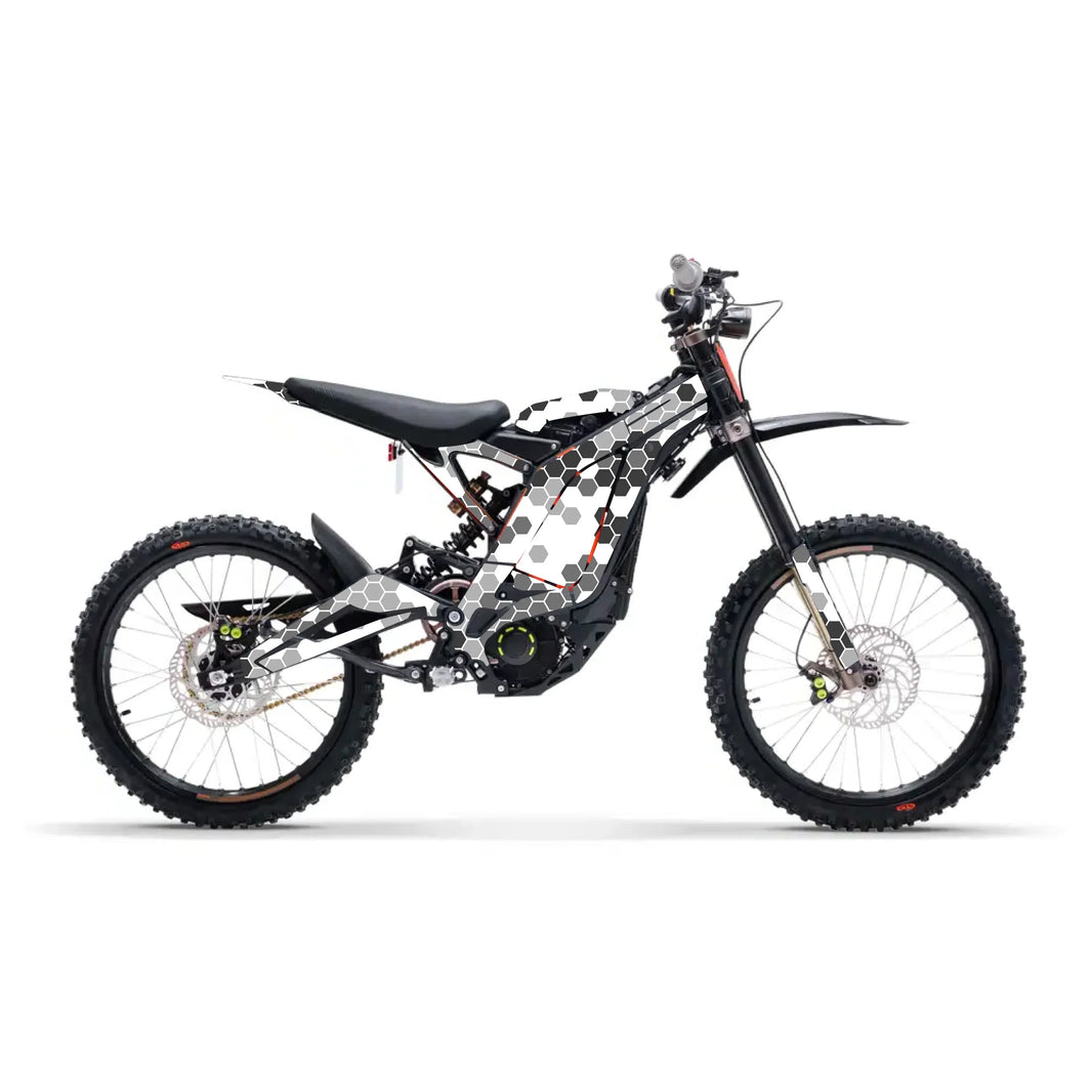 SURRON LIGHT BEE - "HEXCAMO WHITE" Graphics Guys