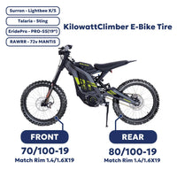 Pivotrax Kilowatt Climber E-Moto Tire EV Warehouse
