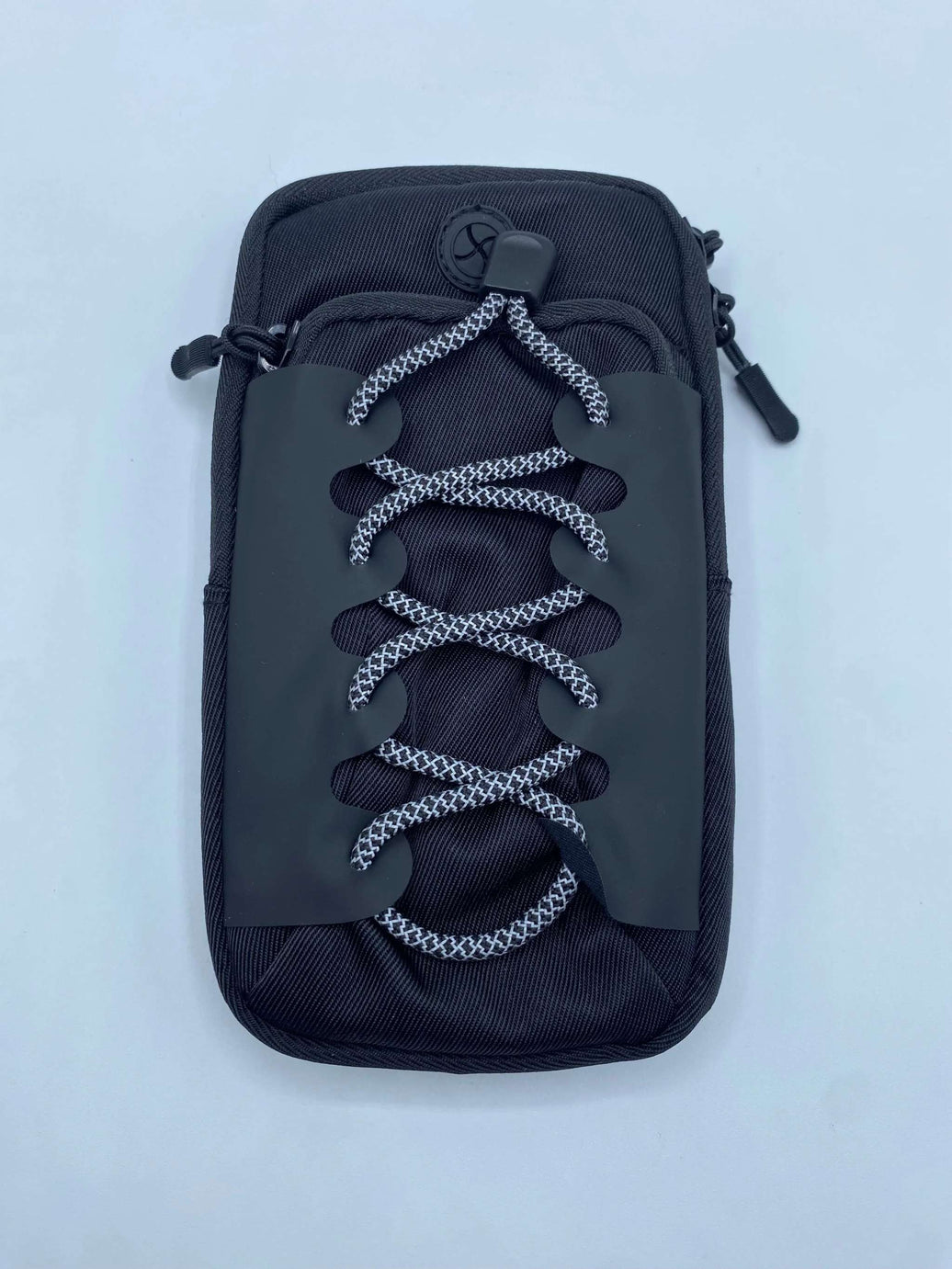 Battery bag with 2 zipper pockets mounted on battery lid with Velcro strap for Surron and E-Ride Pro