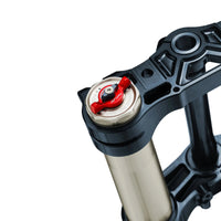 Aluminum gold RFloXa Ultra43 Surron Ultra Bee Forks adjusters knobs dials tuners compression stiffness