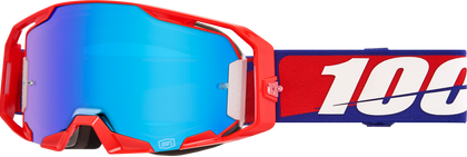 100% ARMATIC GOGGLES - "BEST" CLEAR/BLUE LENS
