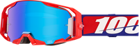 100% ARMATIC GOGGLES - "BEST" CLEAR/BLUE LENS