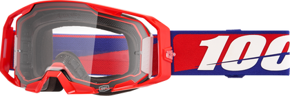 100% ARMATIC GOGGLES - "BEST" CLEAR/BLUE LENS