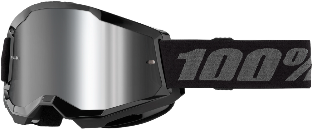 100% STRATA 2 GOGGLES - BLACK
