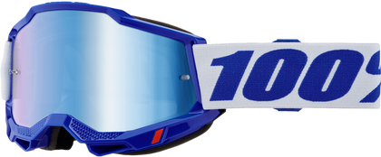 100-PERCENT ACCURI 2 GOGGLE BLUE CLEAR/BLUE LENS