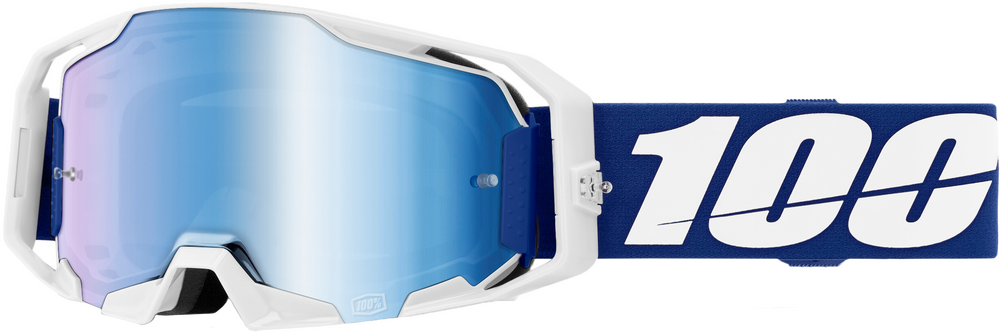 100% ARMATIC GOGGLES - "BLUE" CLEAR/BLUE LENS