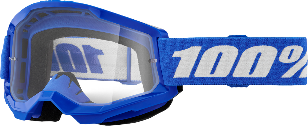 100% STRATA 2 GOGGLES - BLUE