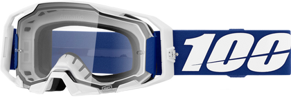 100% ARMATIC GOGGLES - "BLUE" CLEAR/BLUE LENS