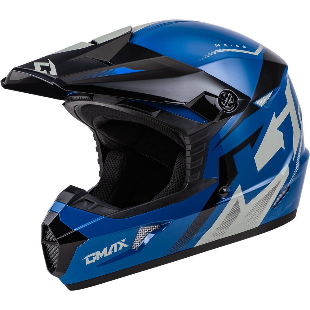 GMAX MX-46 OFF-ROAD HELMET - BLUE