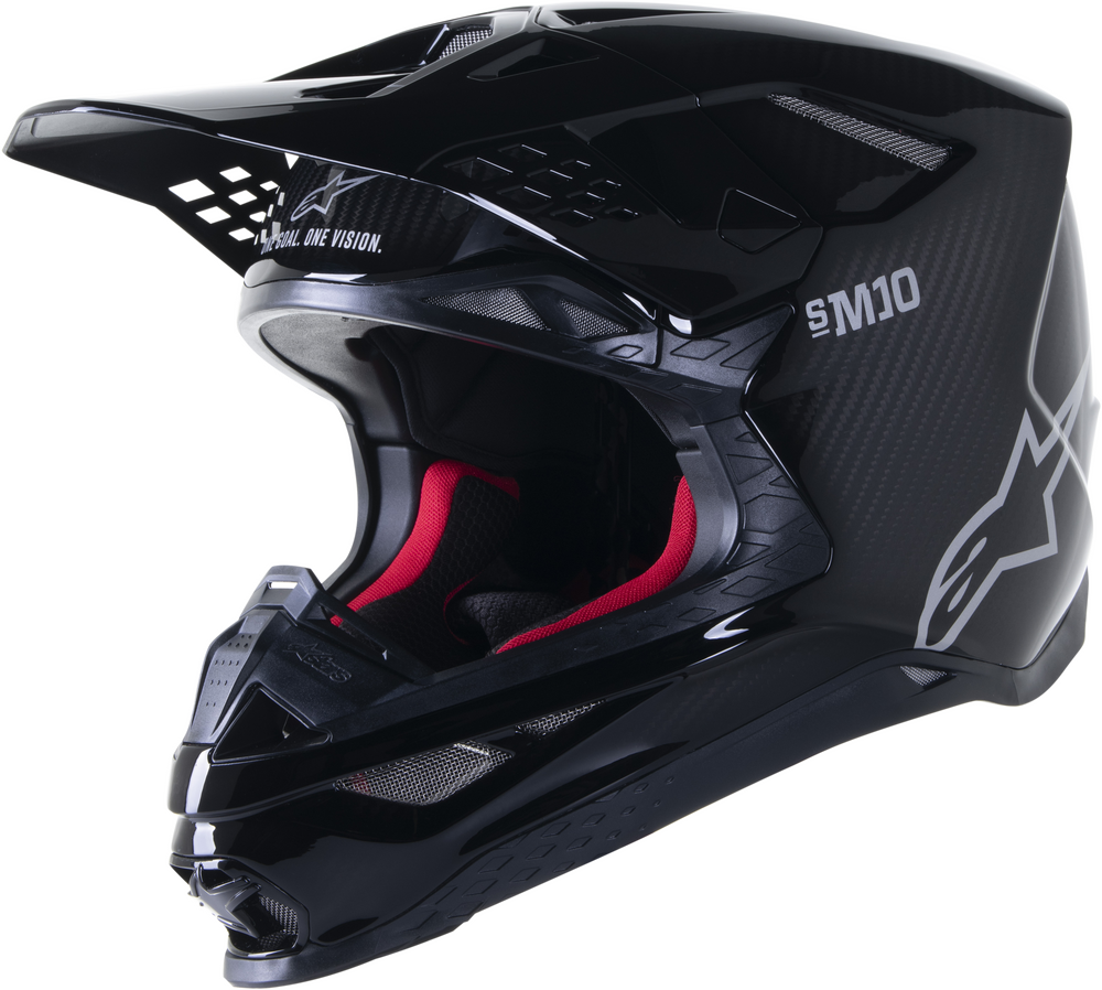 Alpinestars Supertech M10 Offroad Helmet - Black/Carbon