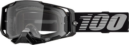 100% Armega BLACK MIRROR/SILVER LENS