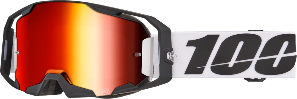 100% ARMATIC GOGGLES - "CALDWELL" CLEAR/RED LENS