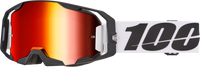 100% ARMATIC GOGGLES - "CALDWELL" CLEAR/RED LENS