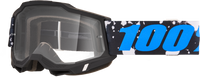 100-PERCENT ACCURI 2 GOGGLE CALISTO CLEAR/BLUE LENS
