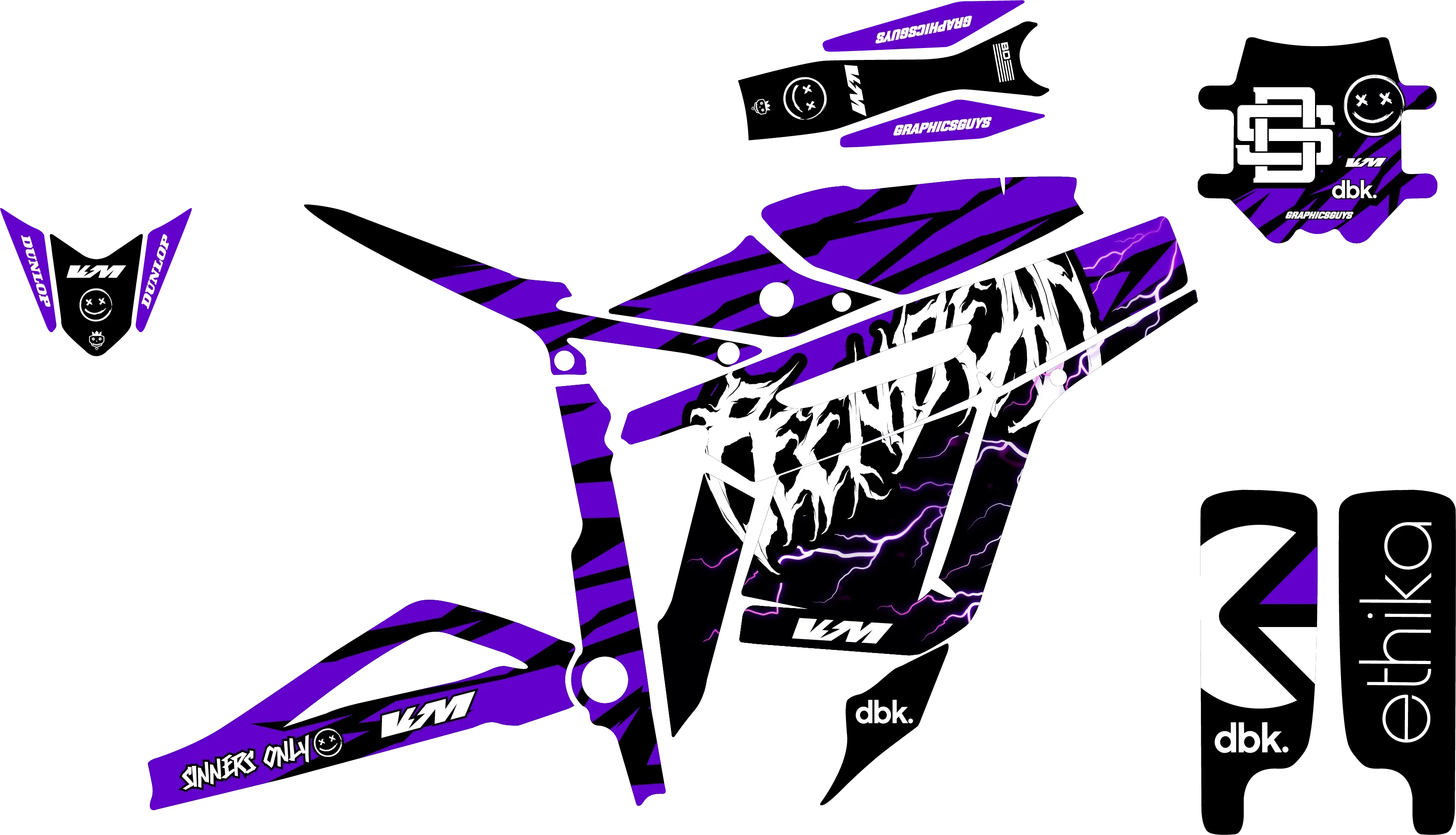 TALARIA - “PURPLE DEATH" Graphics Guys