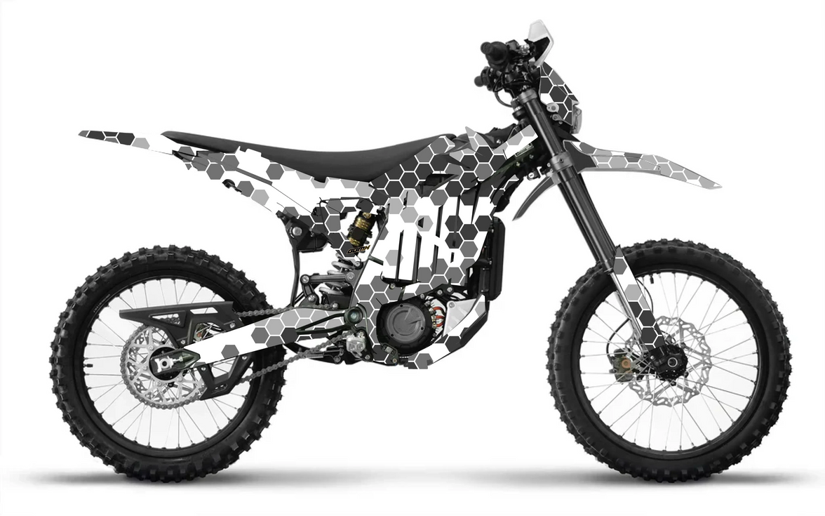 SURRON ULTRA BEE - "HEXCAMO WHITE" Graphics Guys