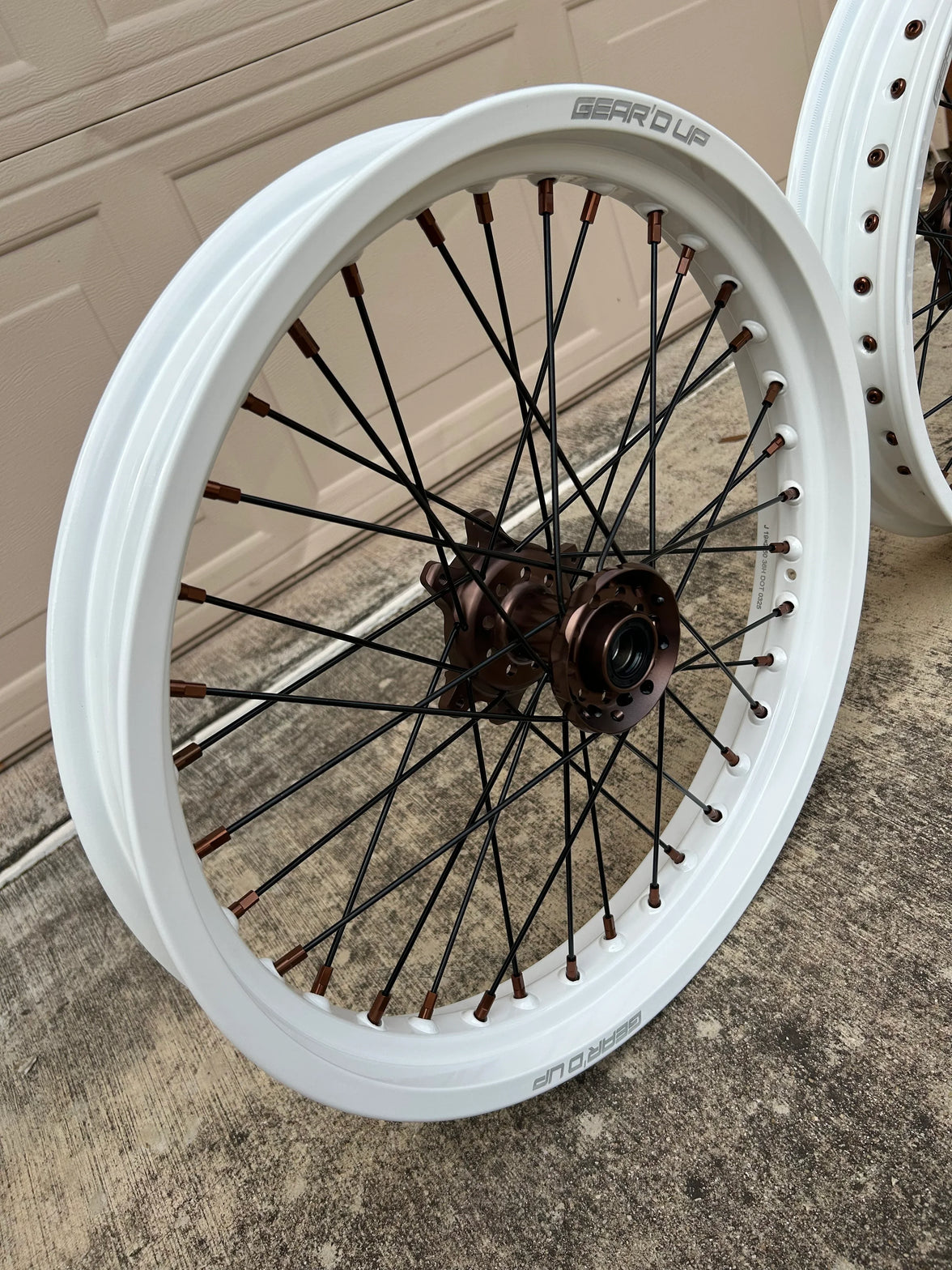 CUSTOM WHEEL BUILDER- Surron Ultra Bee Gear’d Up