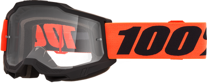 100-PERCENT ACCURI 2 GOGGLE FERRAN CLEAR/RED LENS
