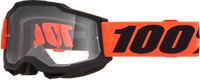100-PERCENT ACCURI 2 GOGGLE FERRAN CLEAR/RED LENS