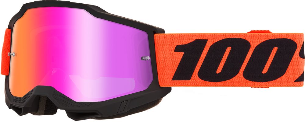 100-PERCENT ACCURI 2 GOGGLE FERRAN CLEAR/RED LENS