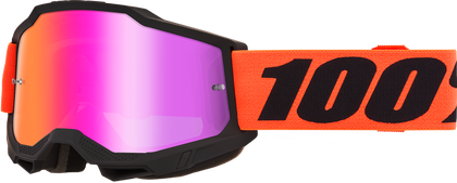100-PERCENT ACCURI 2 GOGGLE FERRAN CLEAR/RED LENS