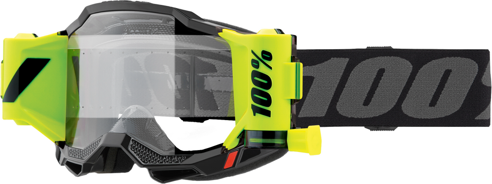 100% ACCURI 2 FORECAST GOGGLES -  BLACK CLEAR LENS