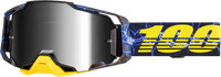 100-PERCENT ARMEGA GOGGLE FURIOUS CLEAR/SILVER LENS