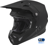 FLY RACING FORMULA CP SOLID HELMET MATTE BLACK
