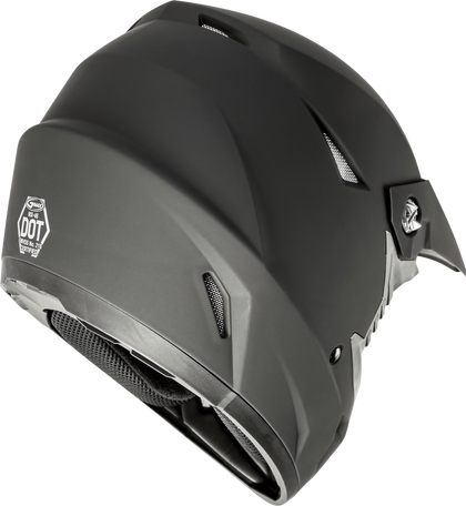 GMAX MX-46 OFF-ROAD HELMET - MATTE BLACK
