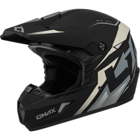 GMAX MX-46 OFF-ROAD HELMET - BLACK/GREY