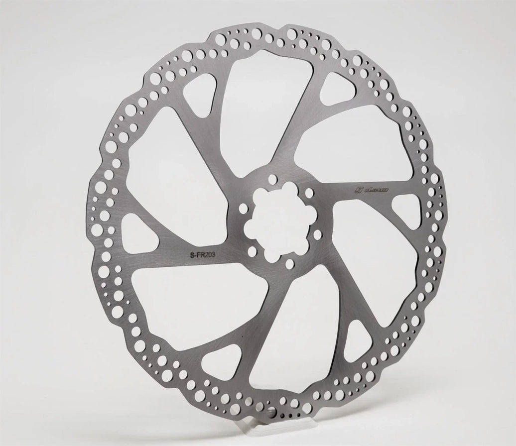 Warp 9 Rear Brake Rotor 203mm Fixed (OEM Surron Hub) Warp 9