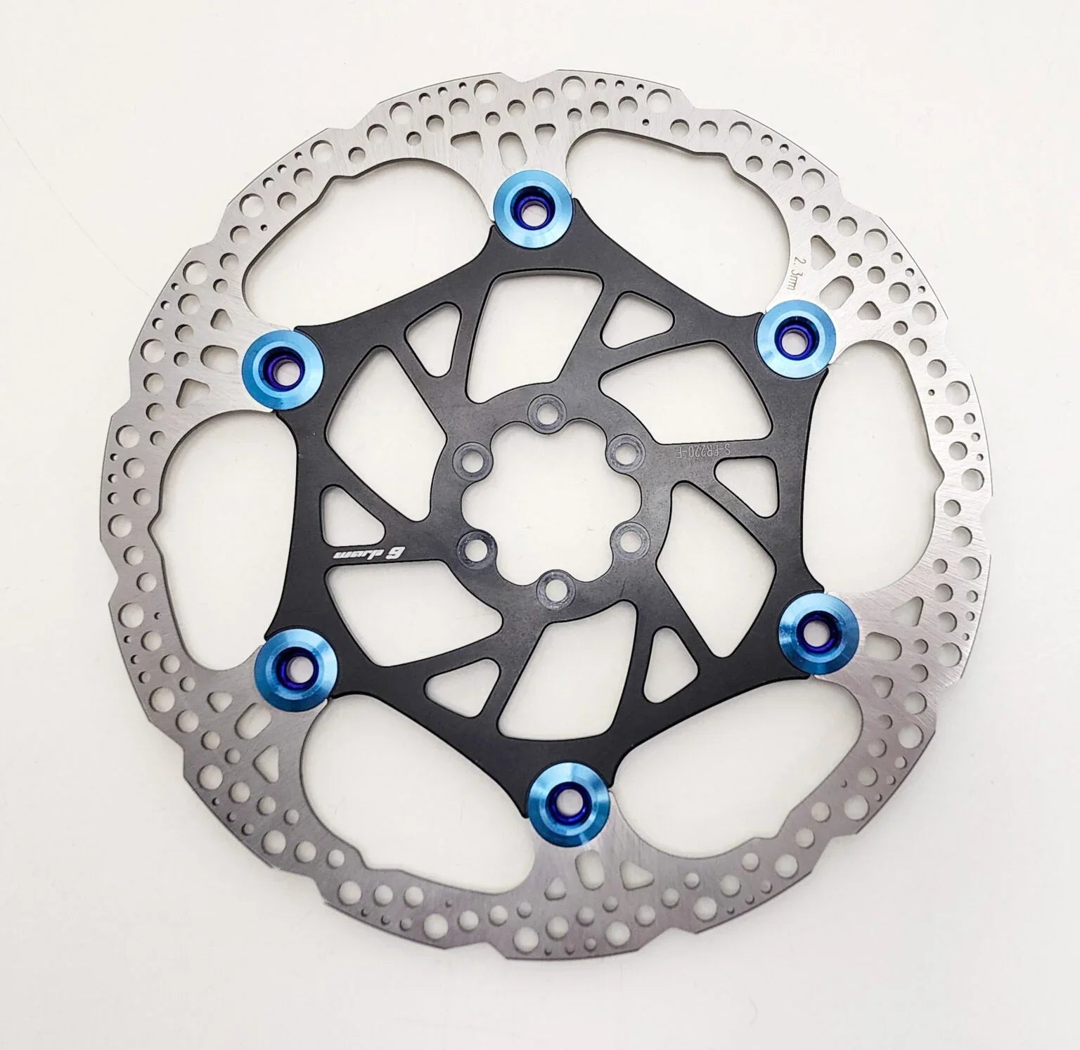Warp 9 Rear Brake Rotor 220mm Floating Surron Hub Warp 9