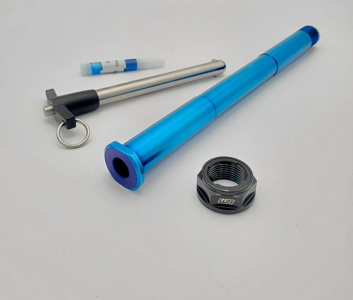 Warp 9 Surron Ultra Bee Titanium Rear Axle Warp 9