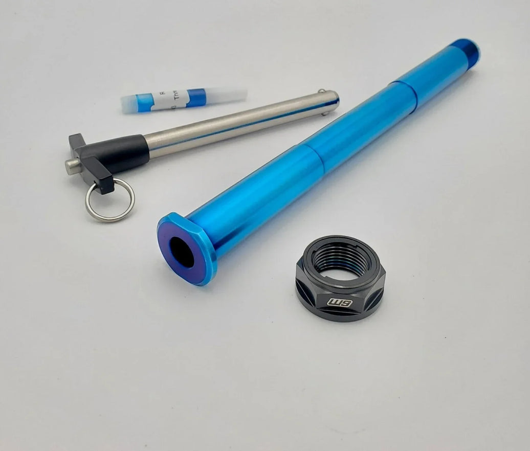 Warp 9 Surron Ultra Bee Titanium Rear Axle Warp 9